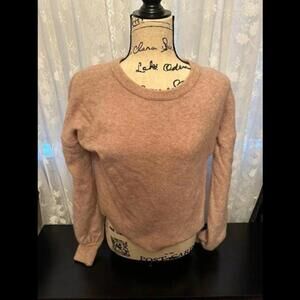 Soft Blush Pink Crewneck Sweater